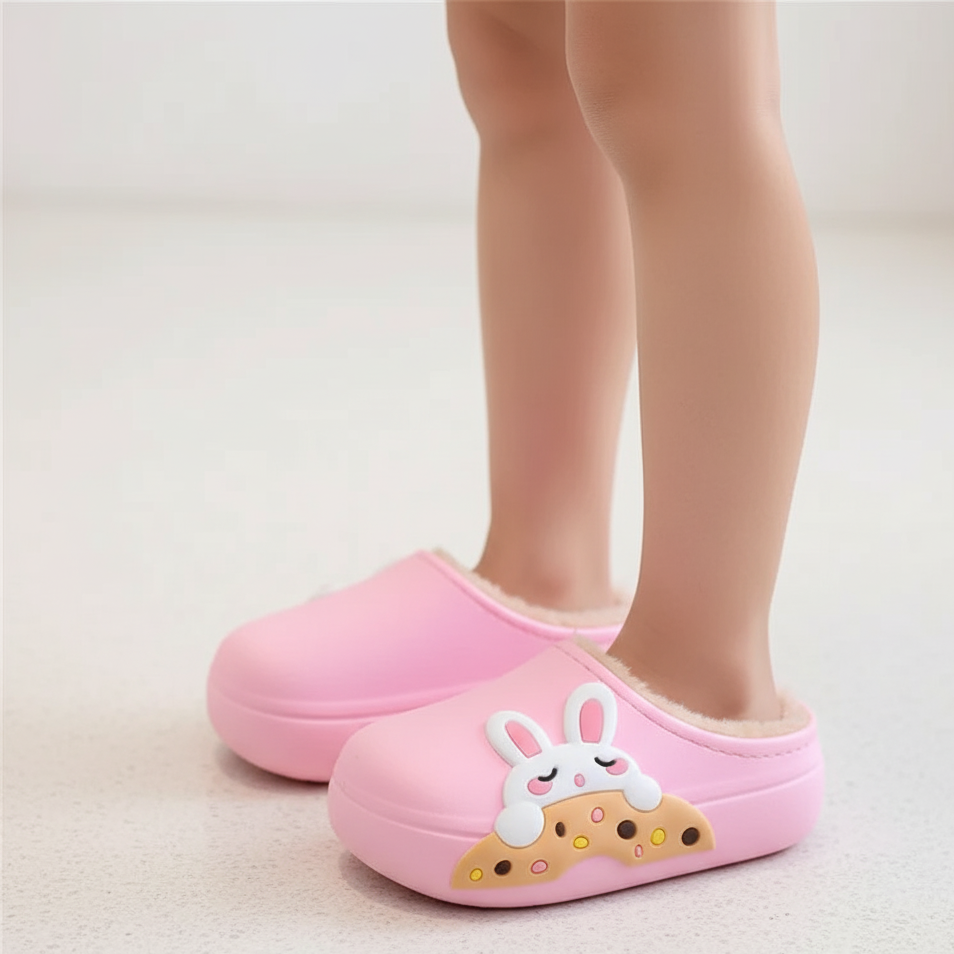 Plush Warm Waterproof Slippers Ages 2 to Adults