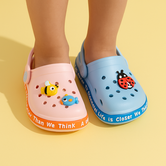 Lilie Rubber Jelly Clogs for Children Age 1-6 Years