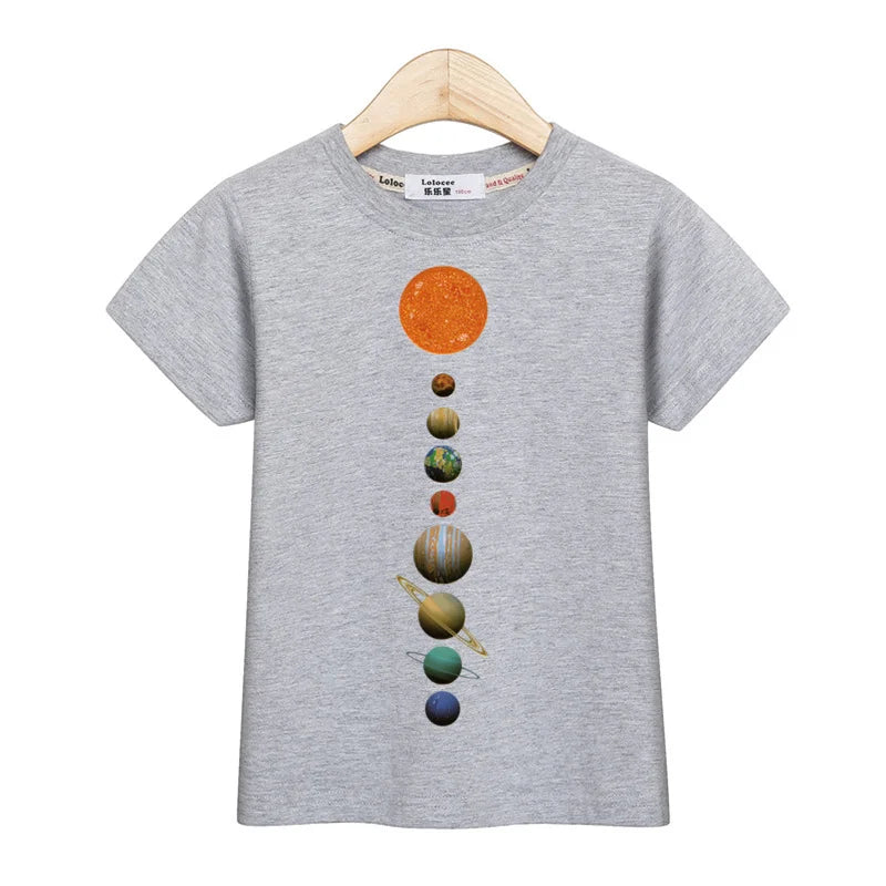 Erick Astronaut Cartoon T-shirt Boys Short Sleeves Tops - GuGuTon baby store - Baby Fashion - Toddlers Outfits - Babies Outfits - Toddler Clothes - Kids Clothing - Newborn Clothes - Newborn Wear - Kids Wear - Trending Clothes - Trending Outfits - Fall Fashion - Winter Fashion - Girls Clothes - Boys Clothes - Babies Wear - Kids Accessories - KidsWear - Summer Clothes - Summer Fashion - Summer Trend - Falls Sweaters - Tops - Bottom - Jeans - Blouse - Dresses - Newborn Dresses - Toys