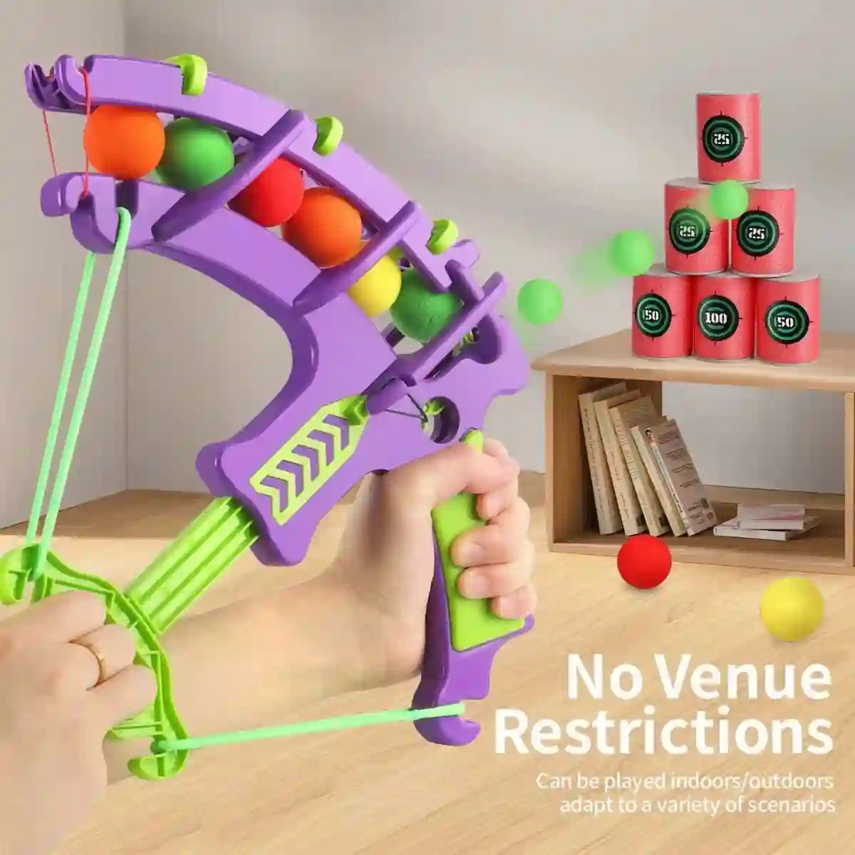 Montessori Educational Toy Slingshot Target Set for Fun Play