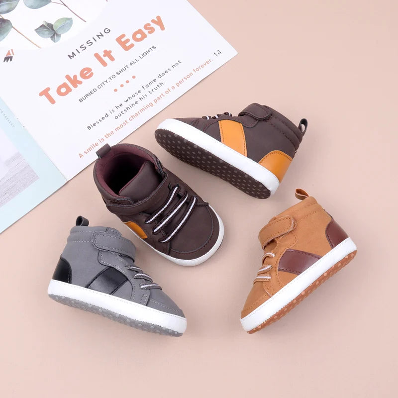 Yankee Baby Shoes Soft Cotton for 0-18 Months Toddlers