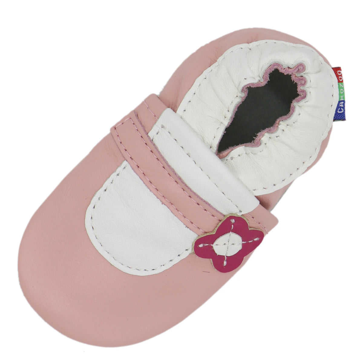 003Carozoo Newborn Baby Shoes Infant Shoes Slippers Soft Leather Baby Boys First-Walkers Girl Shoes