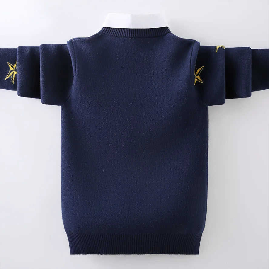 Andy Children Clothes Fashion Collar Sweaters