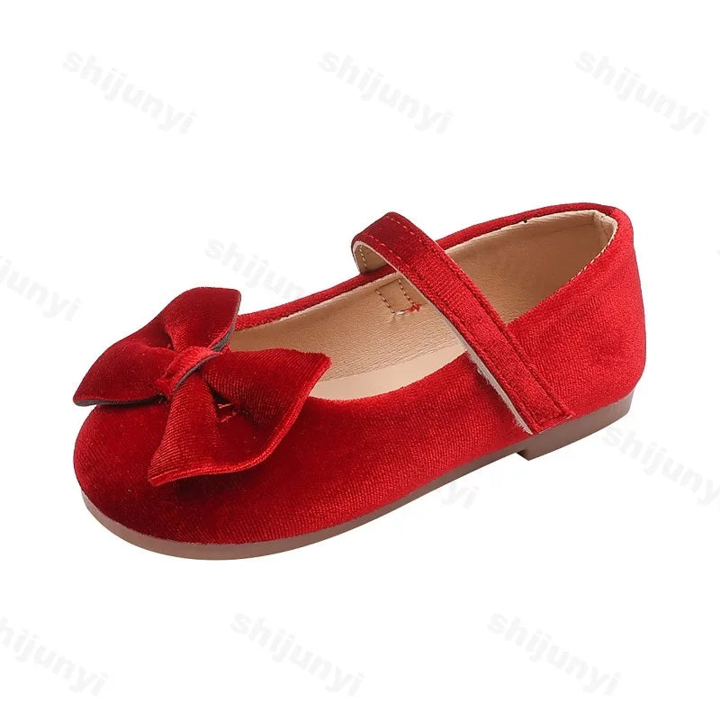 Girl Princess Shoes 2026 Spring Autumn New Round-toe Children Mary Jane Shoes