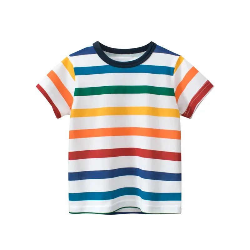 Julian Casual Short Sleeve Cotton Tees - GuGuTon baby store - Baby Fashion - Toddlers Outfits - Babies Outfits - Toddler Clothes - Kids Clothing - Newborn Clothes - Newborn Wear - Kids Wear - Trending Clothes - Trending Outfits - Fall Fashion - Winter Fashion - Girls Clothes - Boys Clothes - Babies Wear - Kids Accessories - KidsWear - Summer Clothes - Summer Fashion - Summer Trend - Falls Sweaters - Tops - Bottom - Jeans - Blouse - Dresses - Newborn Dresses - Toys