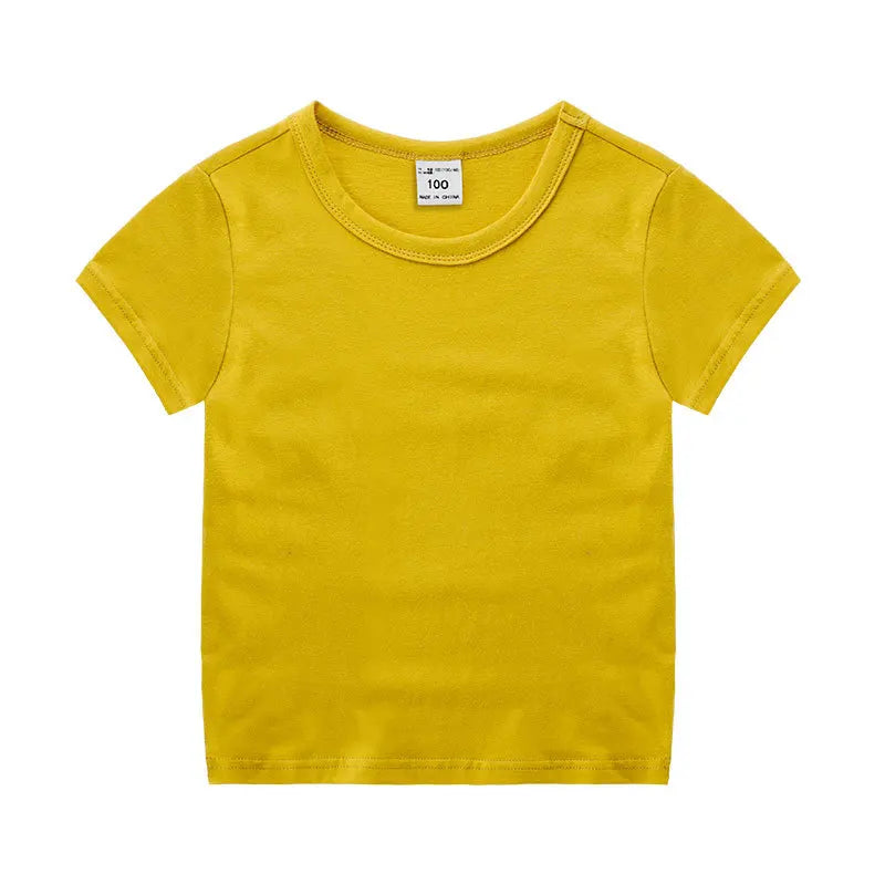Abigail Summer Kids Sleeve T-Shirt Girls Cotton pure color - GuGuTon baby store - Baby Fashion - Toddlers Outfits - Babies Outfits - Toddler Clothes - Kids Clothing - Newborn Clothes - Newborn Wear - Kids Wear - Trending Clothes - Trending Outfits - Fall Fashion - Winter Fashion - Girls Clothes - Boys Clothes - Babies Wear - Kids Accessories - KidsWear - Summer Clothes - Summer Fashion - Summer Trend - Falls Sweaters - Tops - Bottom - Jeans - Blouse - Dresses - Newborn Dresses - Toys