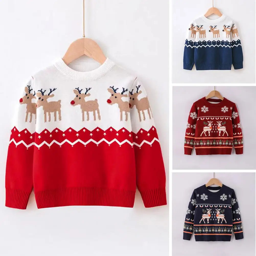 Jochy Cozy Cartoon Design Christmas Sweater