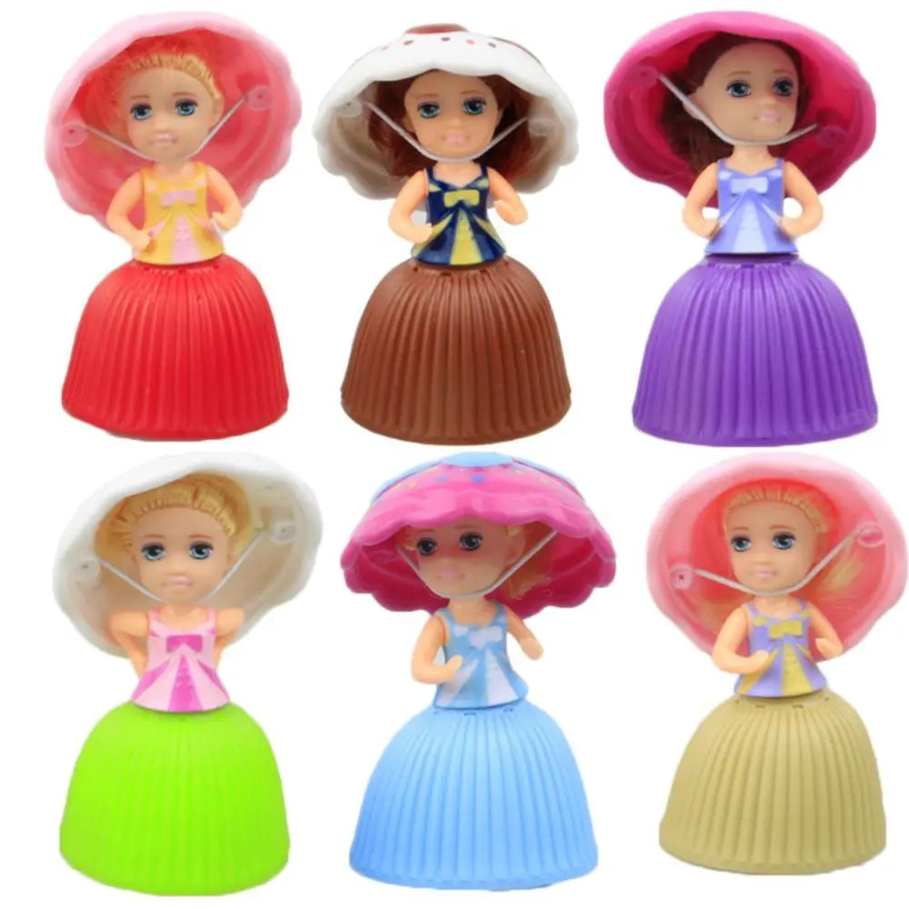Magic Girls Toys Scented Play House Cupcake Princess Deformable Pastry Transformed Doll
