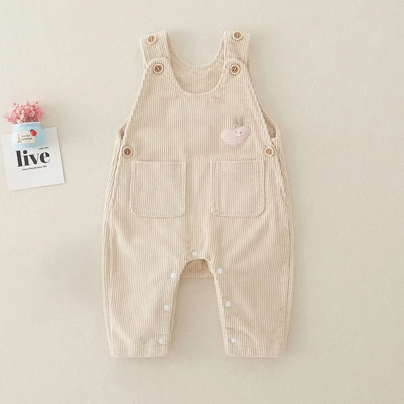 Apple Corduroy Jumpsuit