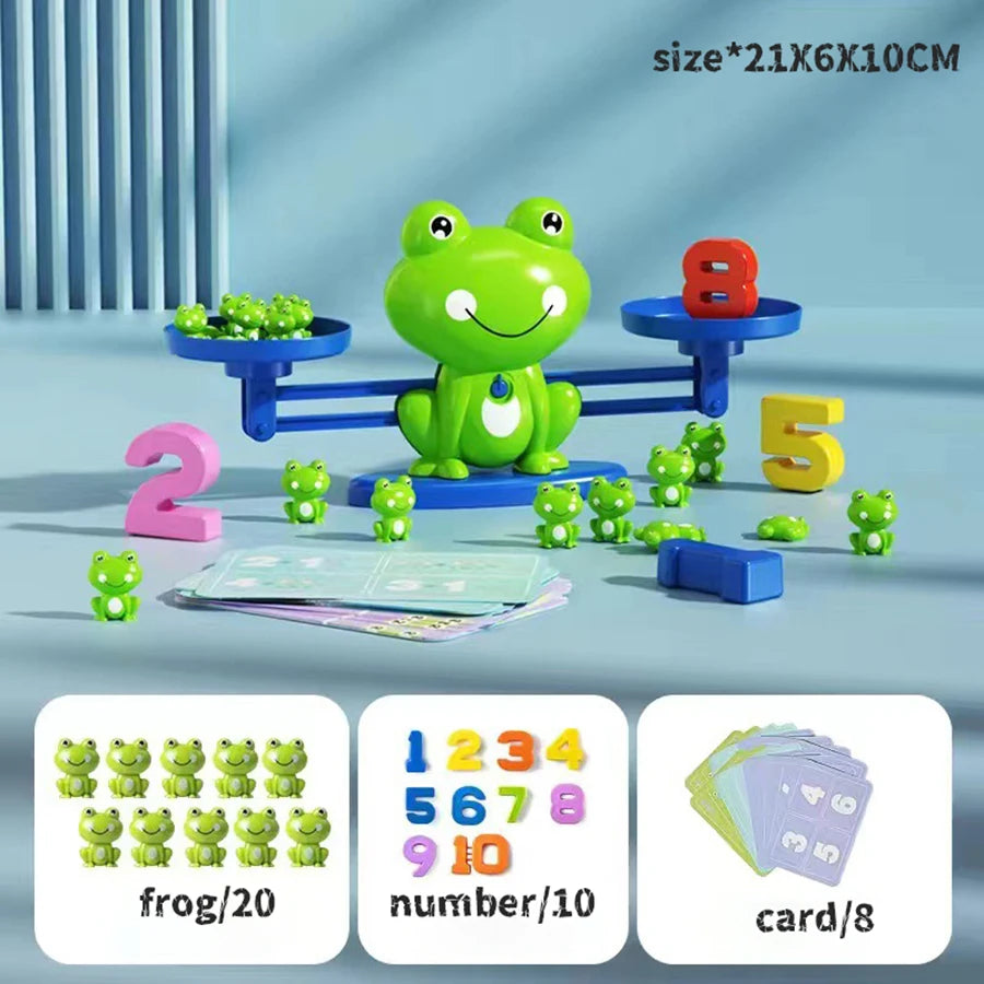 Mathematical Intelligence Math Toys Funny Frog Scale Children's Early Education Toys