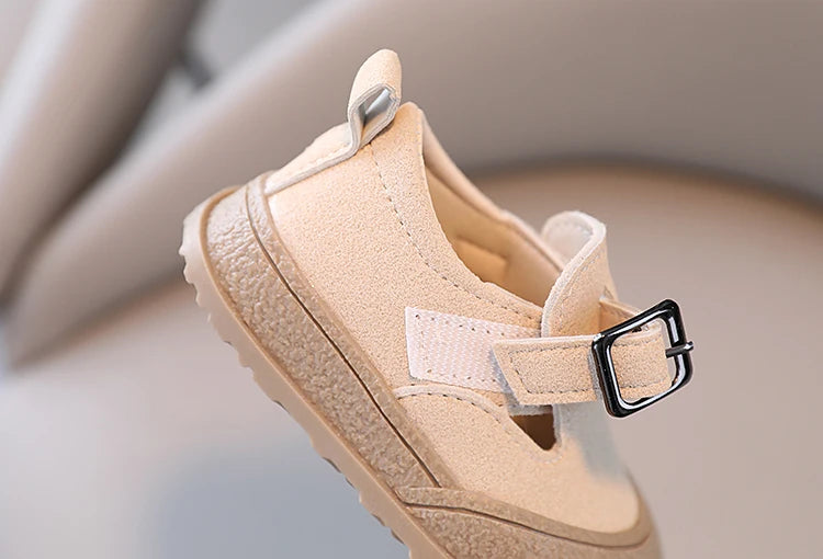Boys' Boken Shoes Soft Soled Children's Shoes 2025 New Arrivals  0-1 years old Children's Sports Shoes Fashion Retro Bean Shoes