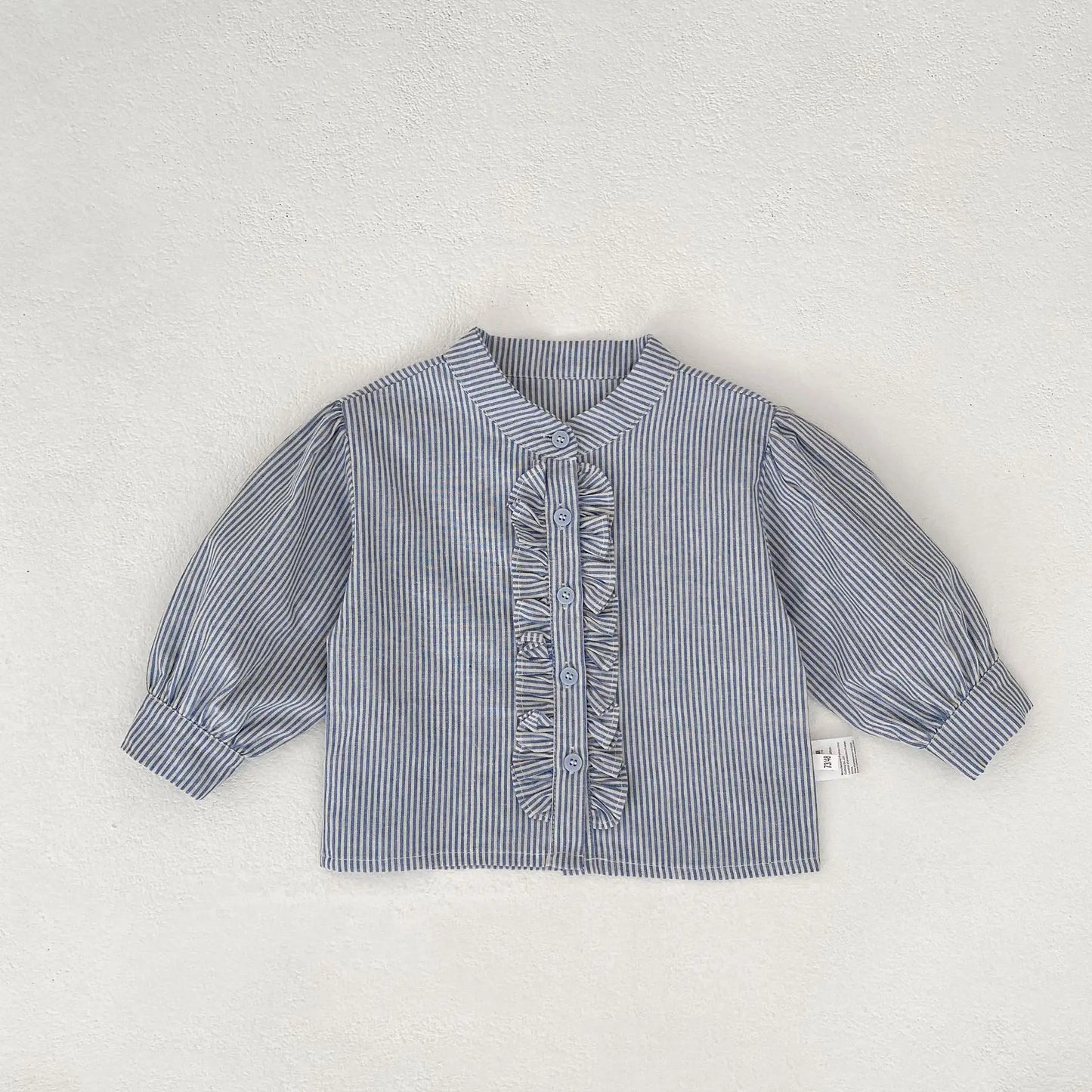 Striped Long Sleeve Top for Girls | Olga by GuGuTon