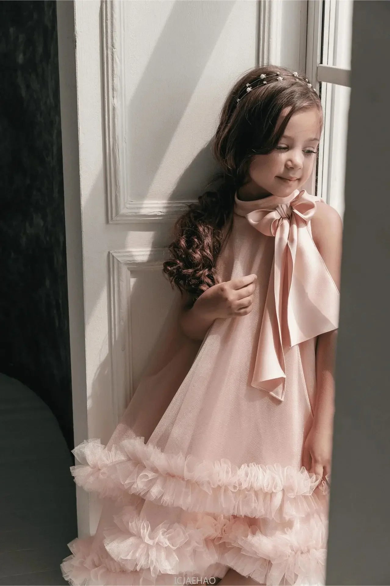 Teen Girl Clothes New Children Birthday Dress Fashion Banquet Party Gown Dresses