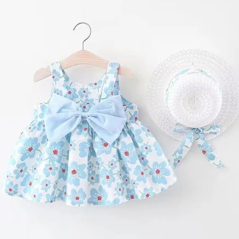 Angela Baby clothes summer seaside vacation children's dress
