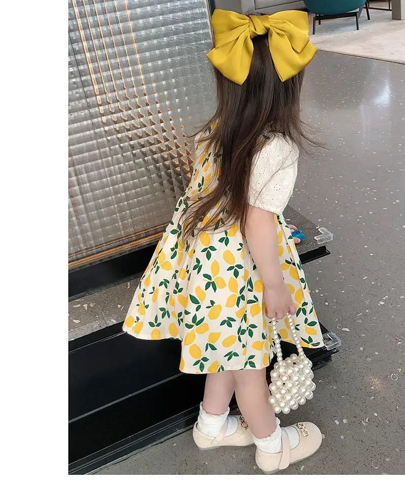 Girl floral dresses princess dress baby girls summer dress flower girl dresses baby girl dress Children dresses فساتين الأطفال