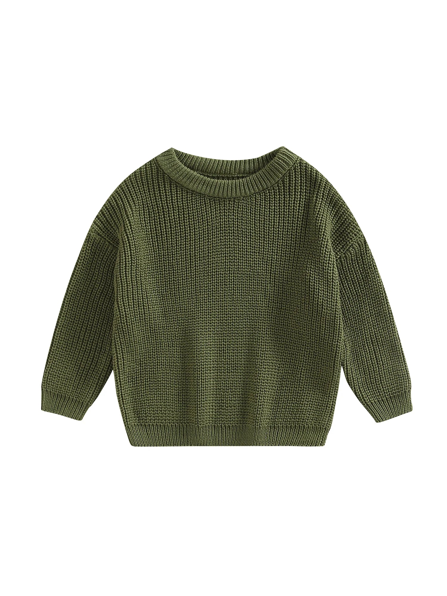 Fernando Solid Loose Knitted Pullover Sweater - GuGuTon baby store - Baby Fashion - Toddlers Outfits - Babies Outfits - Toddler Clothes - Kids Clothing - Newborn Clothes - Newborn Wear - Kids Wear - Trending Clothes - Trending Outfits - Fall Fashion - Winter Fashion - Girls Clothes - Boys Clothes - Babies Wear - Kids Accessories - KidsWear - Summer Clothes - Summer Fashion - Summer Trend - Falls Sweaters - Tops - Bottom - Jeans - Blouse - Dresses - Newborn Dresses - Toys