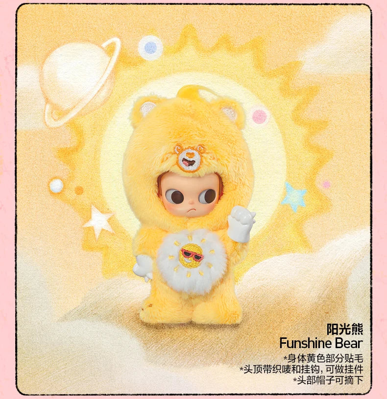 POPMART CareBears x Zsiga Series Blind Box Guess Bags Desktop Decoration Cute Anime Figure Models Gifts Blind Bag Toy Girl Gifts