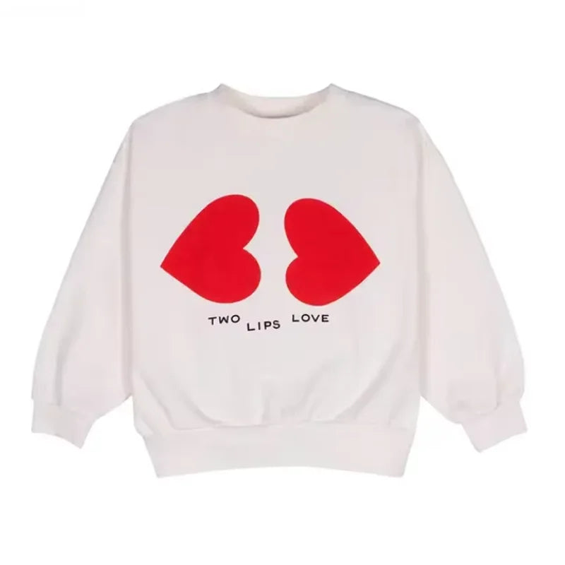 Miguel Winter Cotton Letter Baby Pullover Sweater