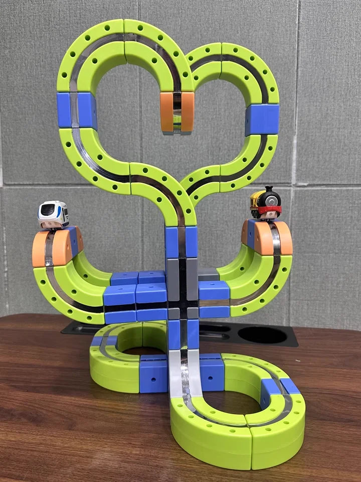 Magnetic Levitation Train Set for Kids, Montessori STEM Building Toy