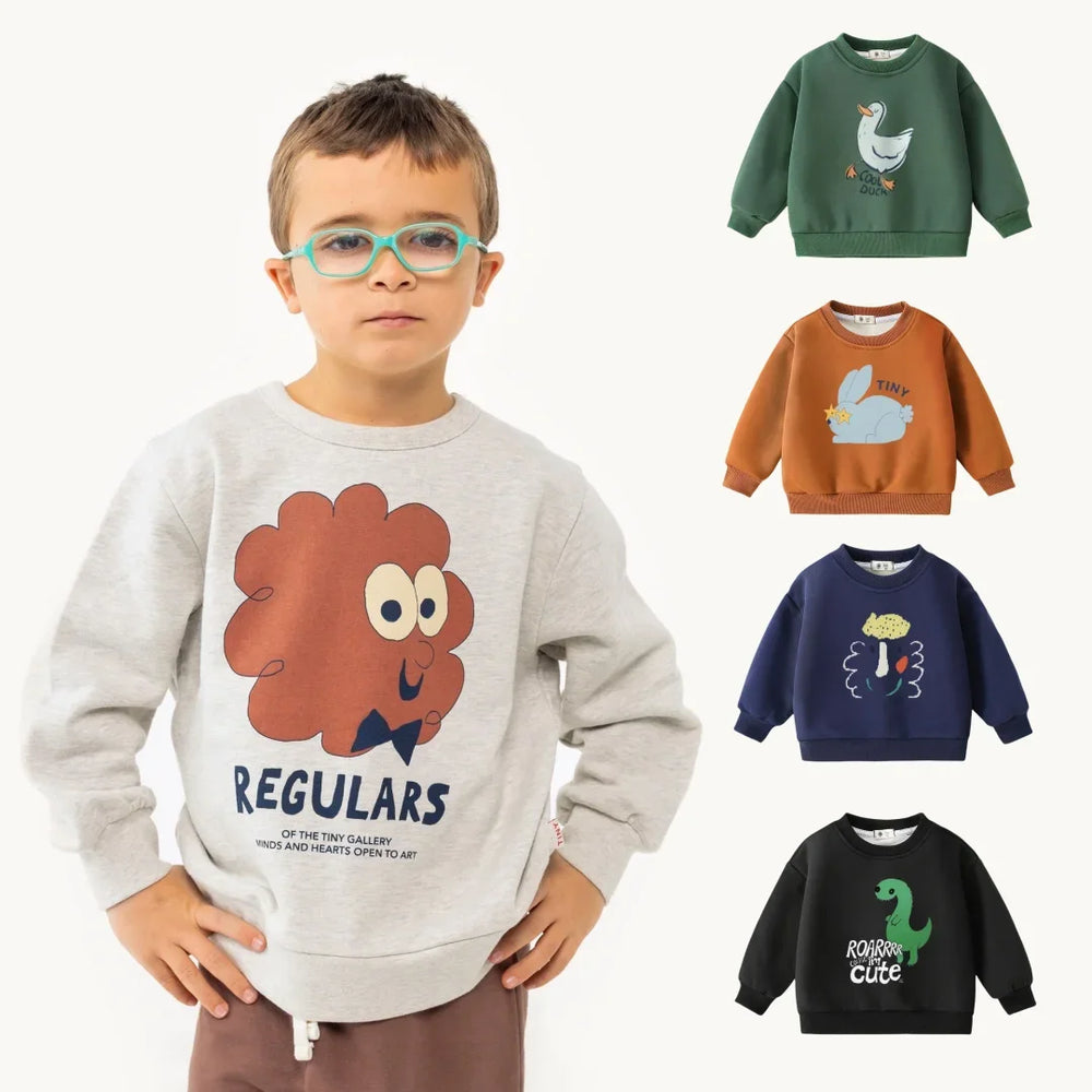 Bernie Winter Warm Oversized Kids Sweater