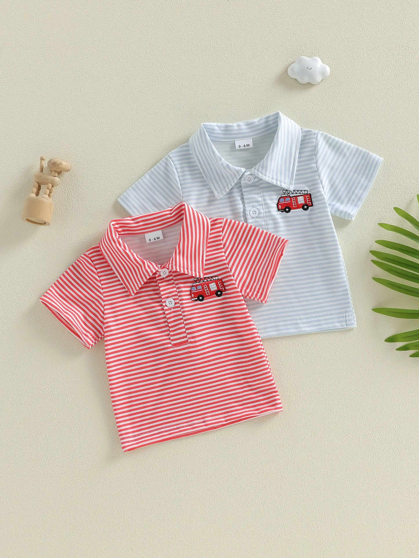 Yudy Patriotic Short Sleeve Loose Fit Top
