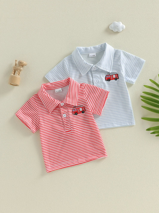 Yudy Patriotic Short Sleeve Loose Fit Top