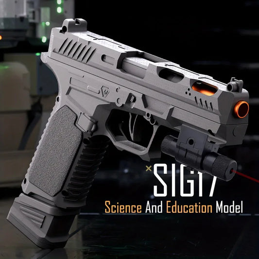 SIG17 Soft Bullet Gun with Blowback & Shell Ejection