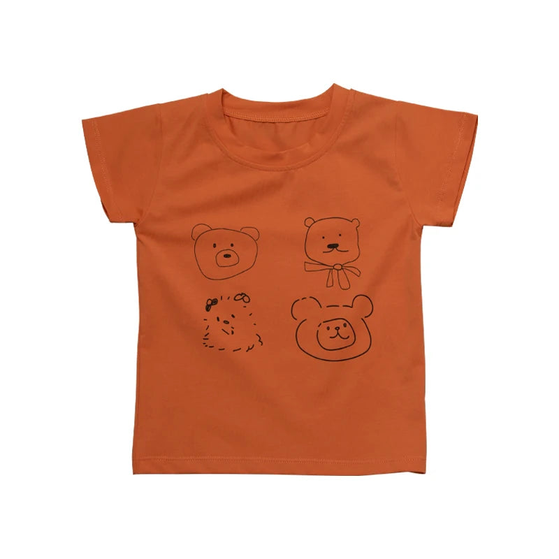 Santiago Solid Color Cotton Short Sleeved Tops - GuGuTon baby store - Baby Fashion - Toddlers Outfits - Babies Outfits - Toddler Clothes - Kids Clothing - Newborn Clothes - Newborn Wear - Kids Wear - Trending Clothes - Trending Outfits - Fall Fashion - Winter Fashion - Girls Clothes - Boys Clothes - Babies Wear - Kids Accessories - KidsWear - Summer Clothes - Summer Fashion - Summer Trend - Falls Sweaters - Tops - Bottom - Jeans - Blouse - Dresses - Newborn Dresses - Toys