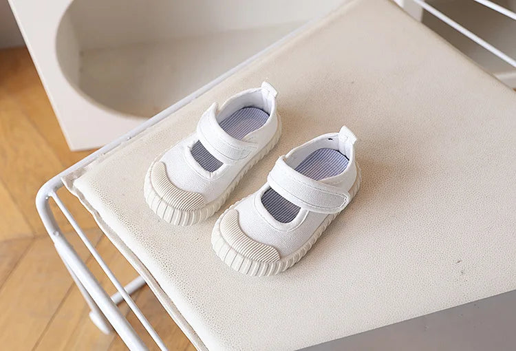 2025 New Spring Baby Girl Shoes Kids Autumn Canvas Shoes