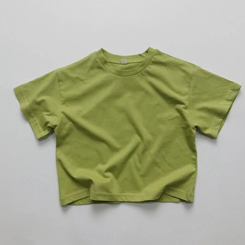 Miguel Cotton Short Sleeve Solid Tees