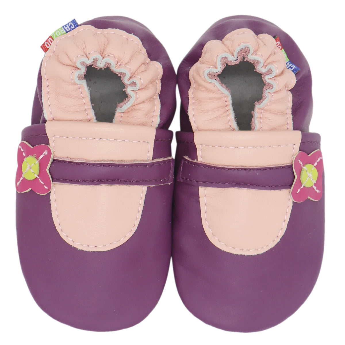 003Carozoo Newborn Baby Shoes Infant Shoes Slippers Soft Leather Baby Boys First-Walkers Girl Shoes