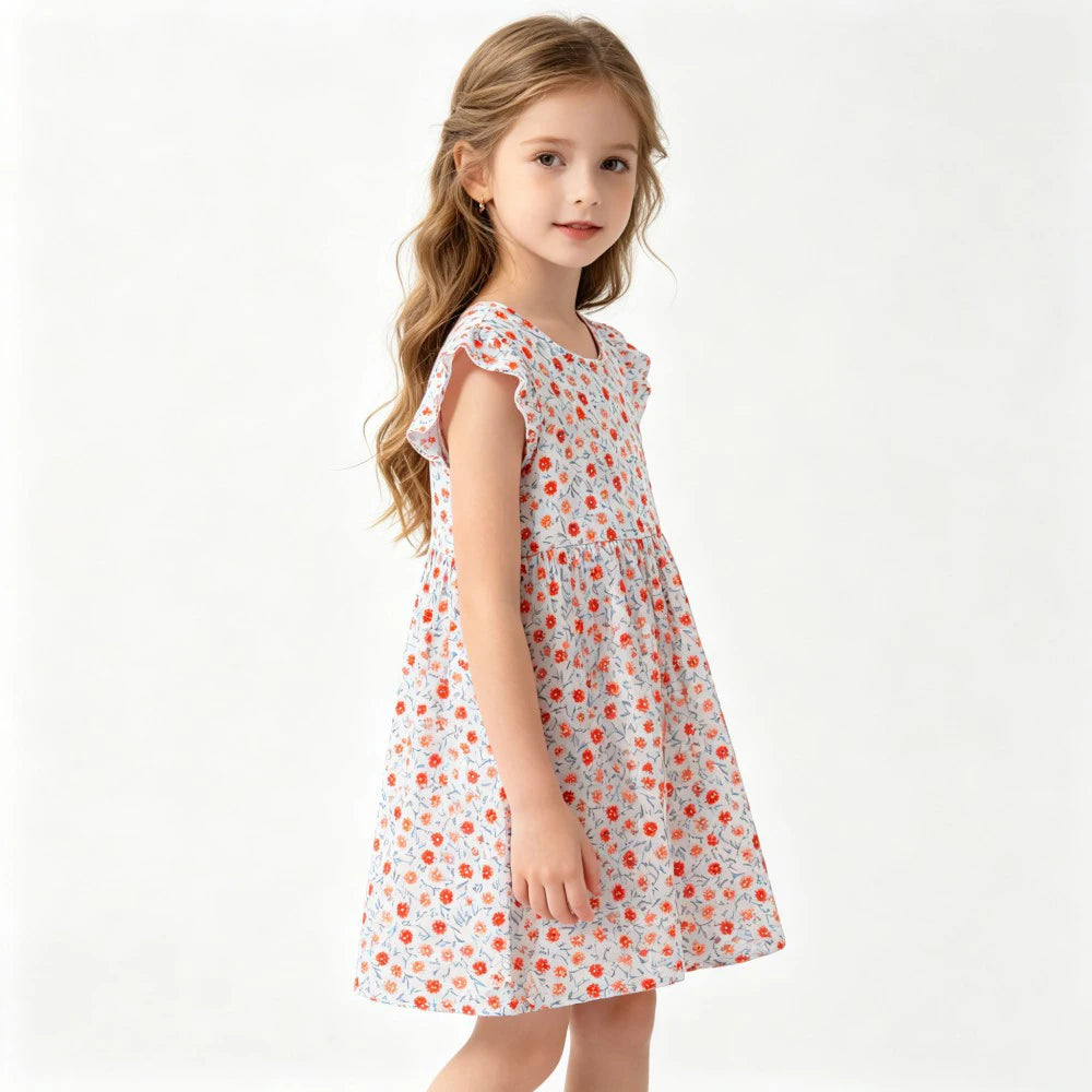 Girls Dresses Toddler Baby 1 to 2 3 4 5 6 7 8 9 10 11 12 13 14 15 16 Years Girl Casual Dress Teenager Korean Cute Children Dress