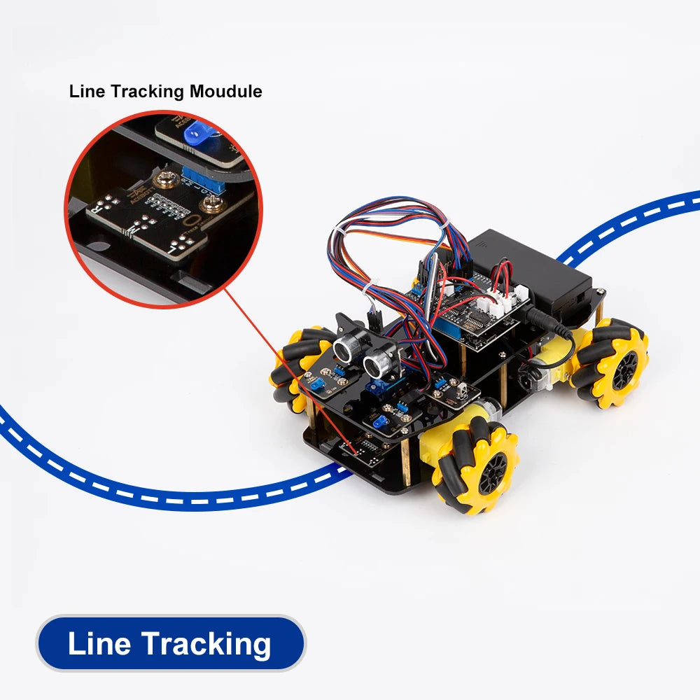 ACEBOTT Robot Car Starter Kit with ESP32 for Arduino Projects