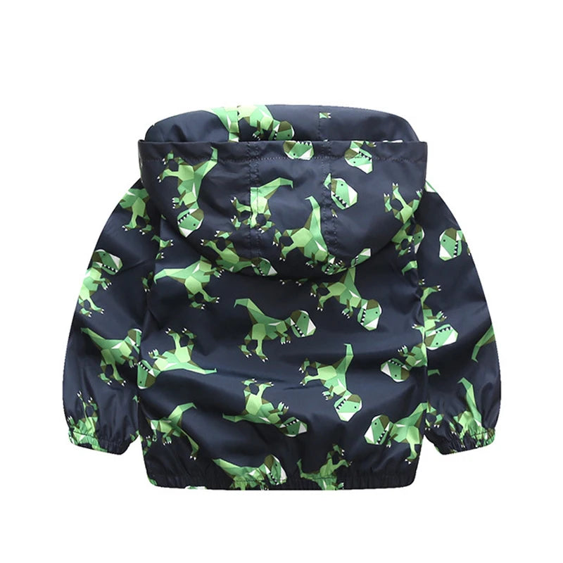 Saul Cute Dinosaur Cartoon Coats Sweater