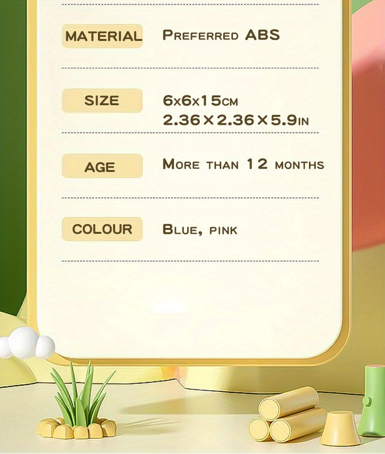 Roly Poly Baby Toys 6 to 12 Months, Tumbler Wobbler Toys for Infant Boy Girl - Perfect for Learning