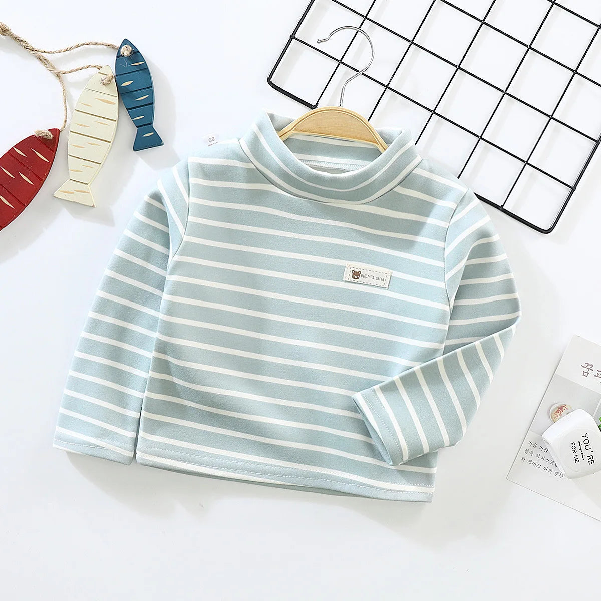 Jackson Cotton Striped Long Sleeve Tees