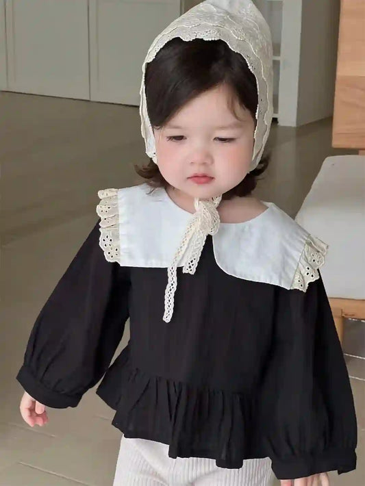 Fernanda Long Sleeve Large Lapel Tops