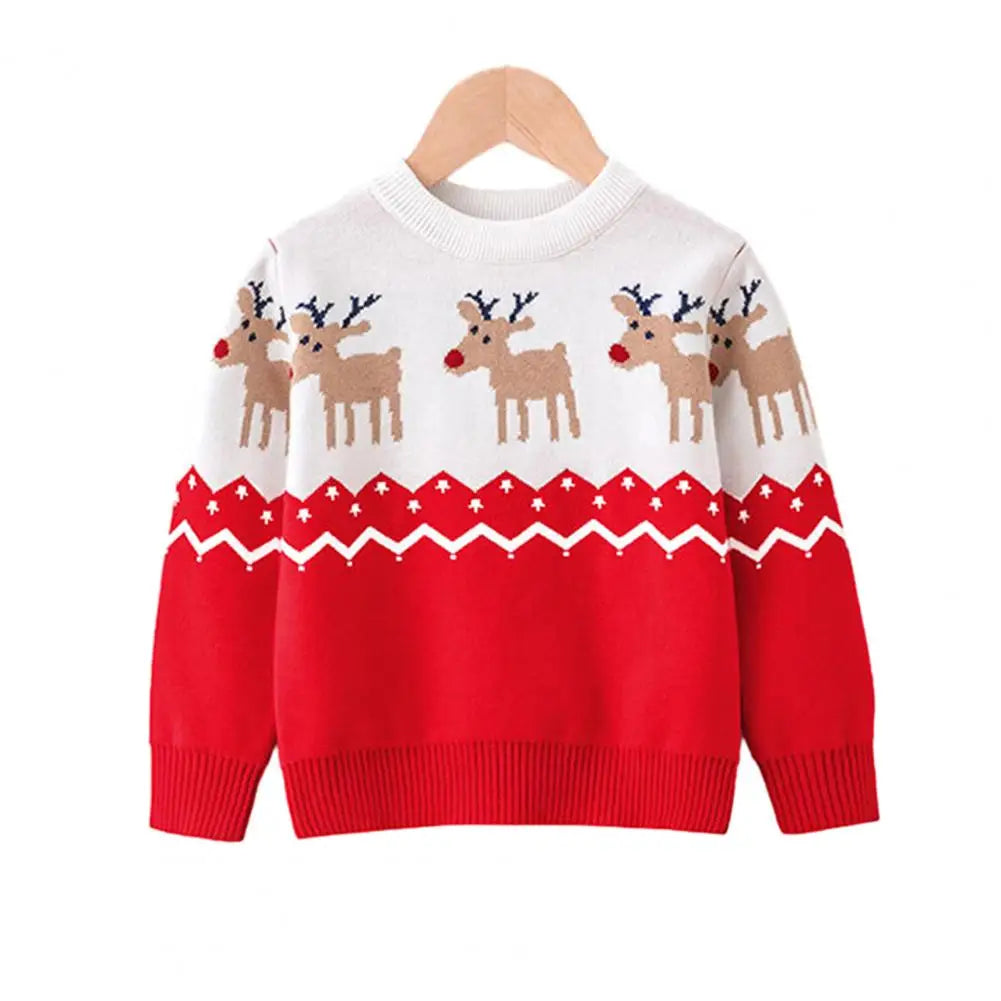 Jochy Cozy Cartoon Design Christmas Sweater - GuGuTon baby store - Baby Fashion - Toddlers Outfits - Babies Outfits - Toddler Clothes - Kids Clothing - Newborn Clothes - Newborn Wear - Kids Wear - Trending Clothes - Trending Outfits - Fall Fashion - Winter Fashion - Girls Clothes - Boys Clothes - Babies Wear - Kids Accessories - KidsWear - Summer Clothes - Summer Fashion - Summer Trend - Falls Sweaters - Tops - Bottom - Jeans - Blouse - Dresses - Newborn Dresses - Toys
