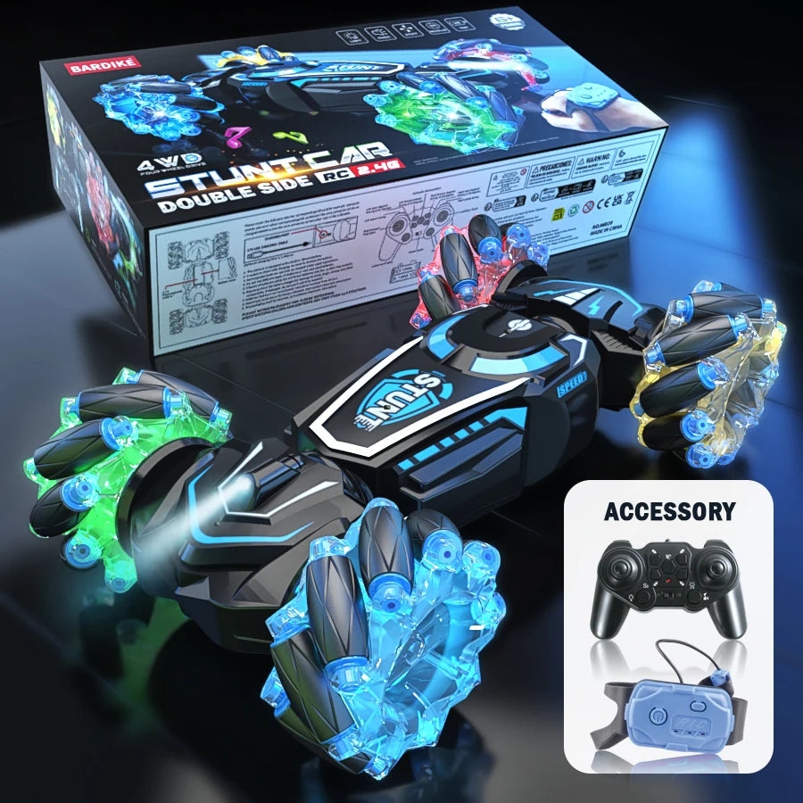 4WD RC stunt car rotation drift 2.4G wireless remote control car