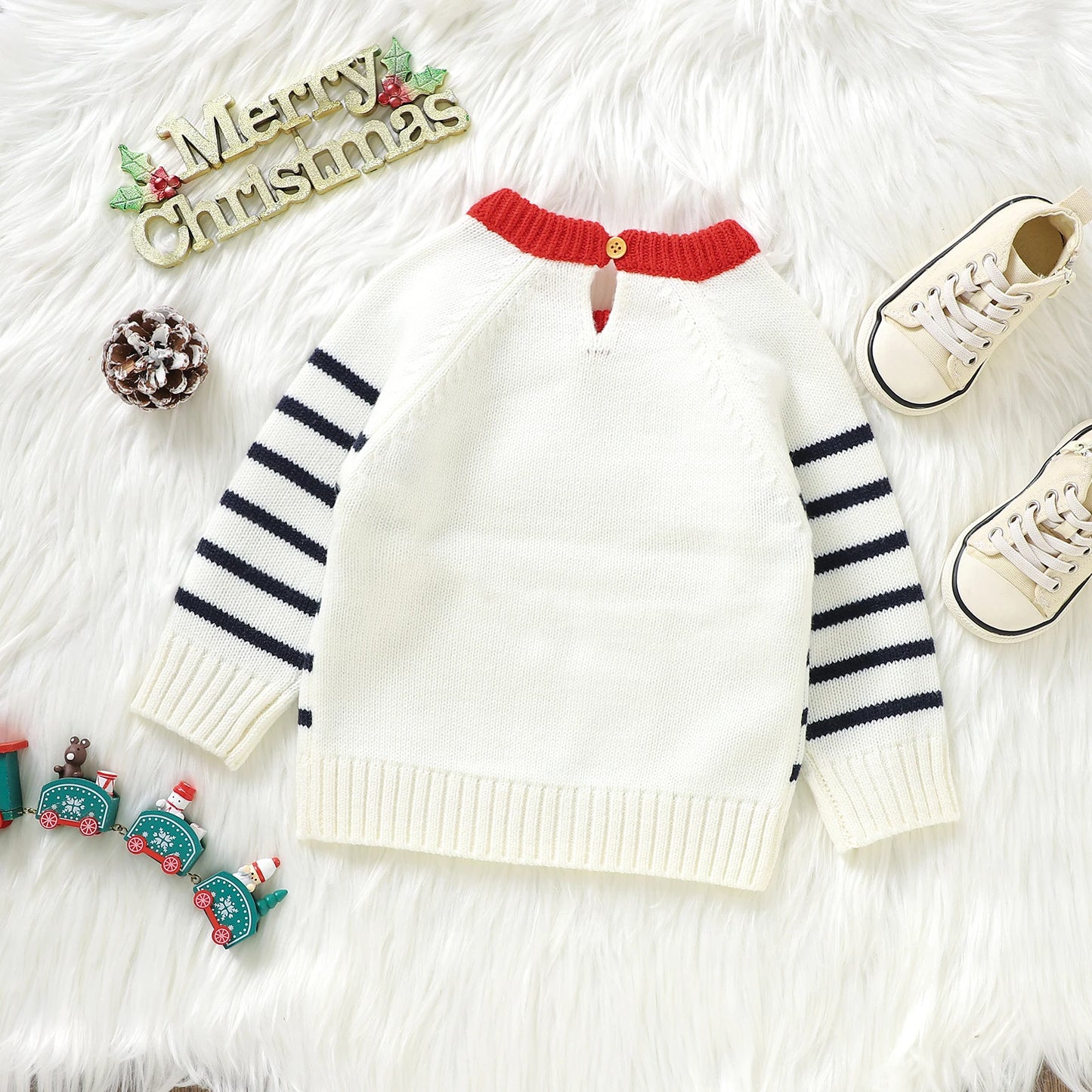 Paulo Baby Boy Knitted Sweater Christmas