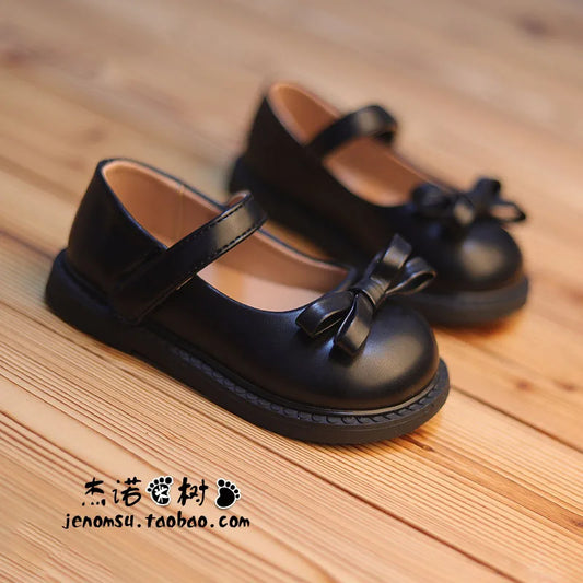 Little Girls Shoes Spring Autumn Kids Soft PU Leather Shoes