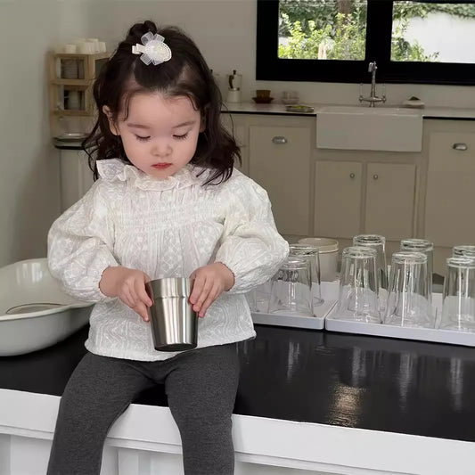 Sofia Cute Embroidery Little Princess Casual Tops