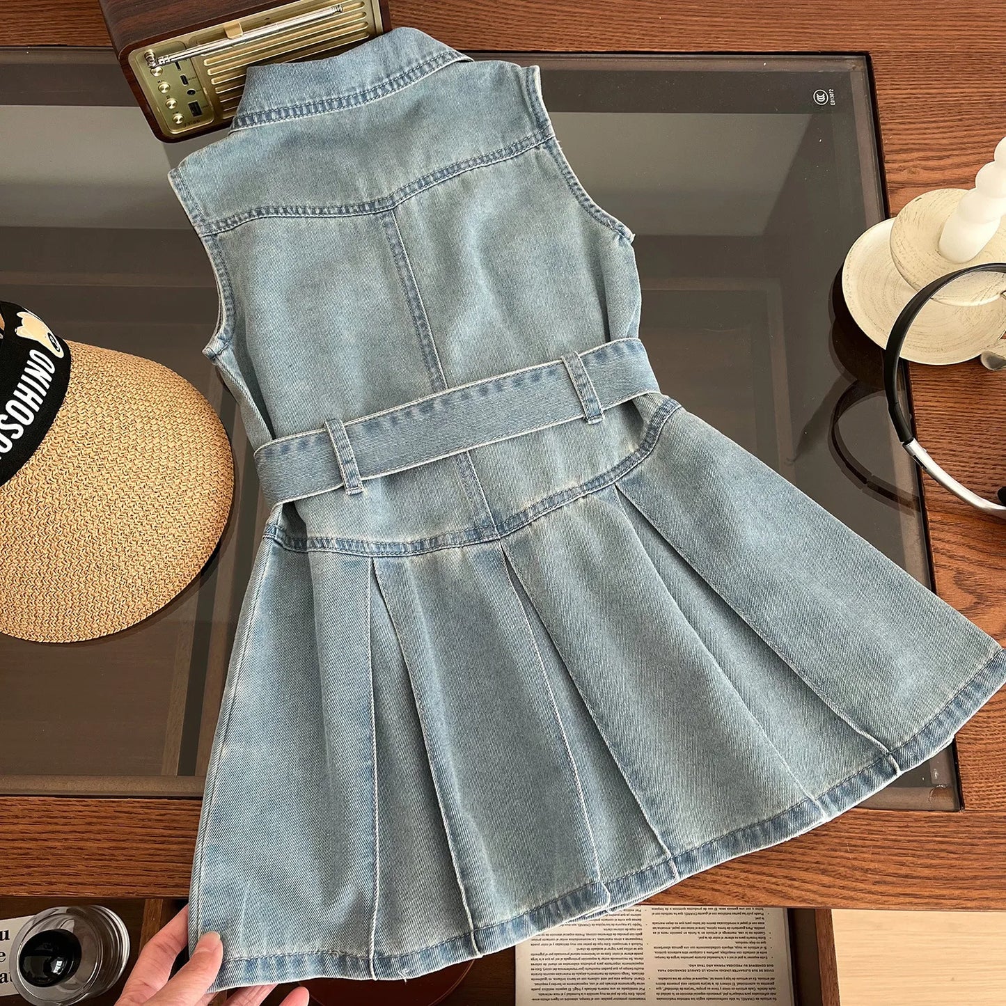 Vega Denim Dress Summer Cool Baby Girls Casual