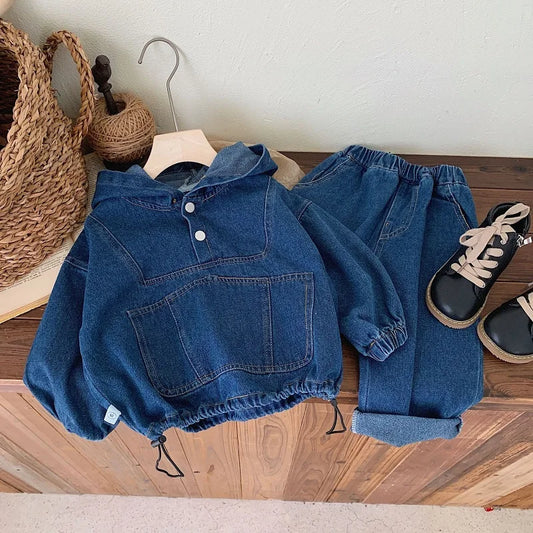Juan Children's clothing Denim Sweater