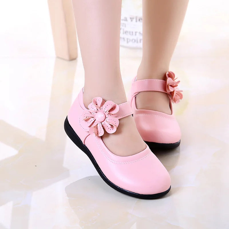Girl Fashion Party Shoe 2026 Spring New Korean Edition Child Princess ShoeGirl