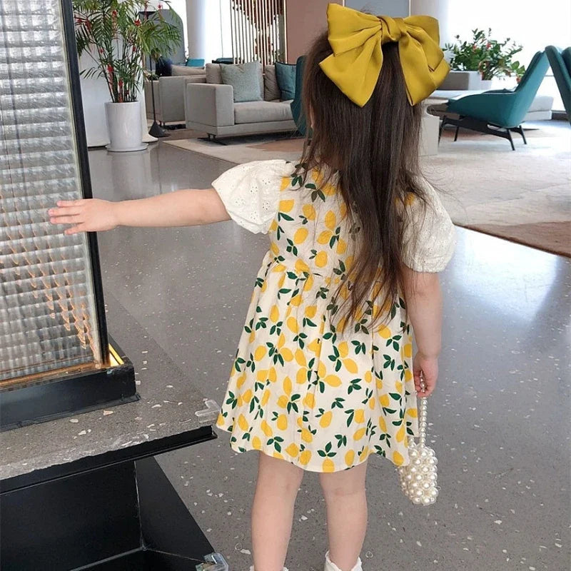 Girl floral dresses princess dress baby girls summer dress flower girl dresses baby girl dress Children dresses فساتين الأطفال