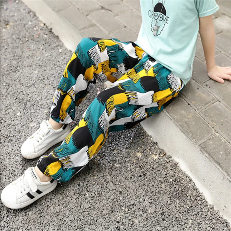 Víctor Boys Cotton Clothes Summer Thin Home Pants - GuGuTon baby store - Baby Fashion - Toddlers Outfits - Babies Outfits - Toddler Clothes - Kids Clothing - Newborn Clothes - Newborn Wear - Kids Wear - Trending Clothes - Trending Outfits - Fall Fashion - Winter Fashion - Girls Clothes - Boys Clothes - Babies Wear - Kids Accessories - KidsWear - Summer Clothes - Summer Fashion - Summer Trend - Falls Sweaters - Tops - Bottom - Jeans - Blouse - Dresses - Newborn Dresses - Toys