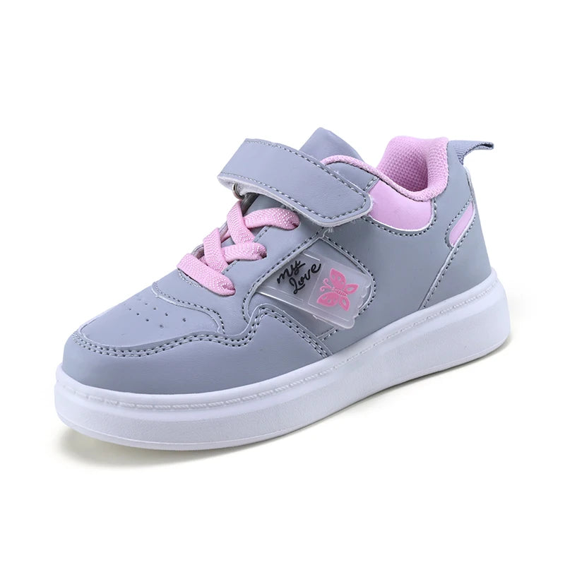 Children's Butterfly Casual Shoes Girls Fashionable Light Casual Sports Shoes