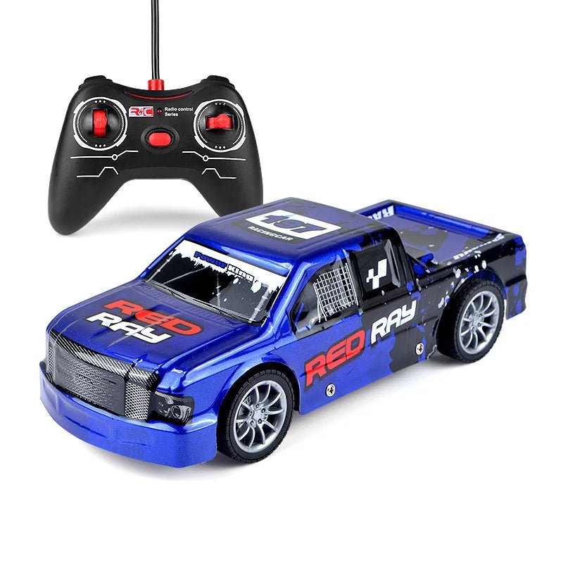 Children'S Remote Control Car, Electric Toy Car, Four-Way Wireless 1:18 Simulation Model, Racing Car, Gift Stall, Street Vendor