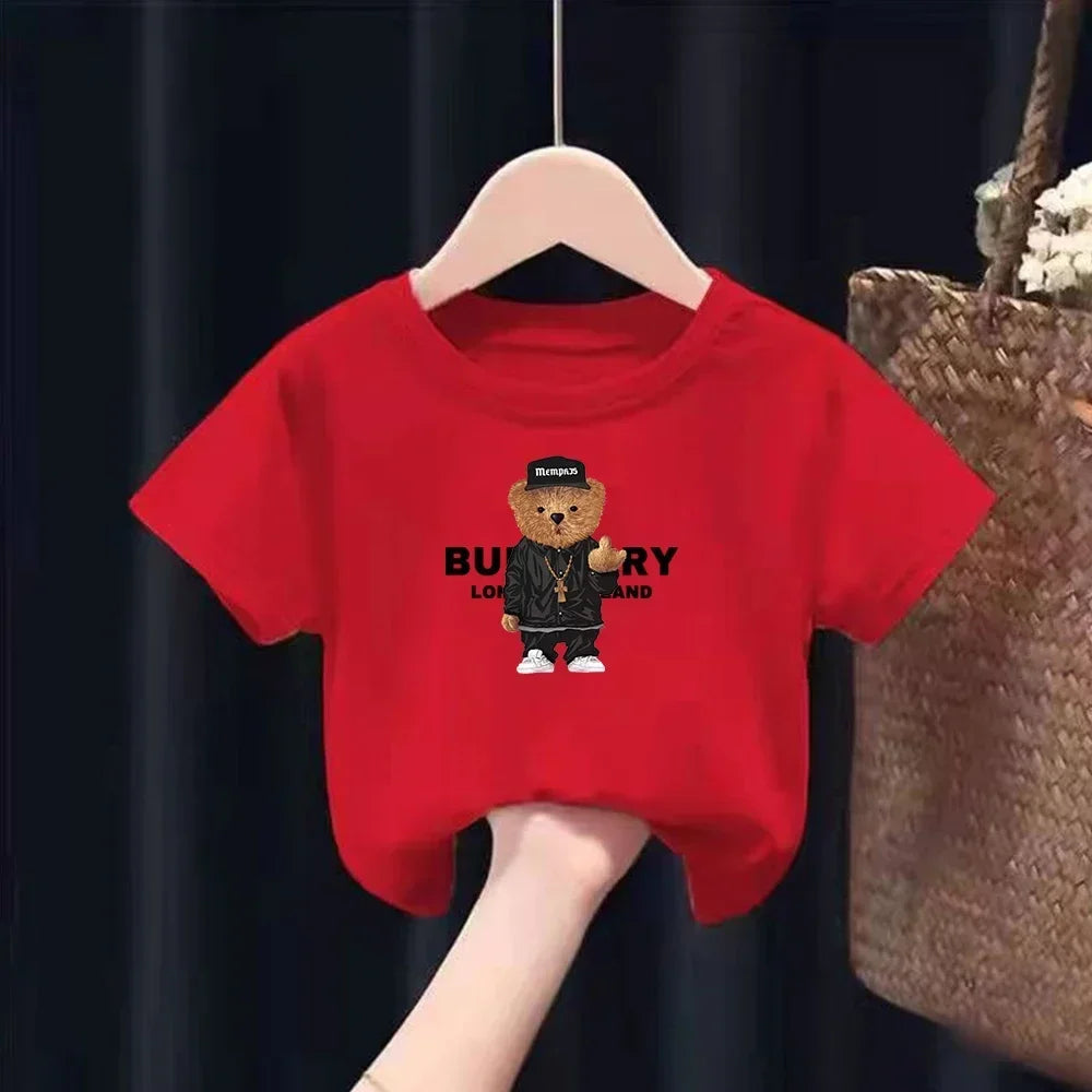 Tony Children Baby Short Sleeve Harajuk Tees - GuGuTon baby store - Baby Fashion - Toddlers Outfits - Babies Outfits - Toddler Clothes - Kids Clothing - Newborn Clothes - Newborn Wear - Kids Wear - Trending Clothes - Trending Outfits - Fall Fashion - Winter Fashion - Girls Clothes - Boys Clothes - Babies Wear - Kids Accessories - KidsWear - Summer Clothes - Summer Fashion - Summer Trend - Falls Sweaters - Tops - Bottom - Jeans - Blouse - Dresses - Newborn Dresses - Toys